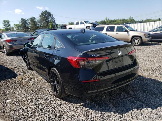 2HGFE2F55NH524887 - 2022 HONDA CIVIC SPOR BLACK photo 3