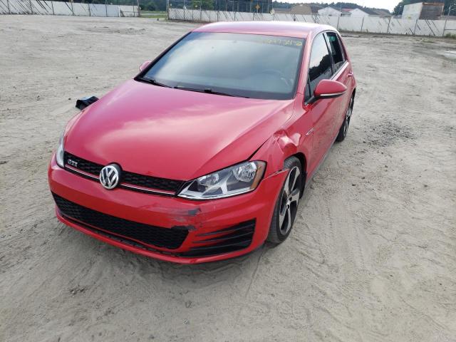 3VW4T7AUXHM055824 - 2017 VOLKSWAGEN GTI S RED photo 9