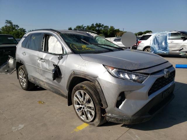 2T3C1RFV7MC092373 - 2021 TOYOTA RAV4 XLE P SILVER photo 1