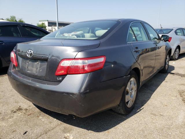 4T1BE46K67U696369 - 2007 TOYOTA CAMRY CE GRAY photo 4