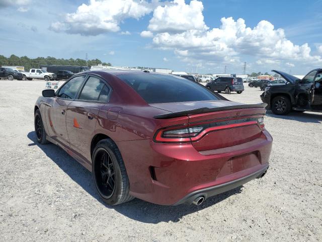 2C3CDXHG1MH561647 - 2021 DODGE CHARGER GT BURGUNDY photo 3