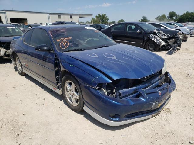 2G1WX12KX39323260 - 2003 CHEVROLET MONTE CARL ლურჯი ფოტო 1