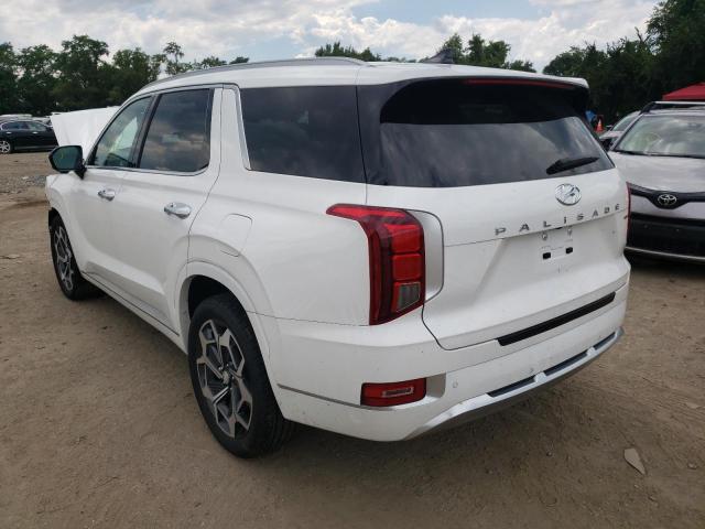 KM8R7DHE4MU317655 - 2021 HYUNDAI PALISADE C WHITE photo 3