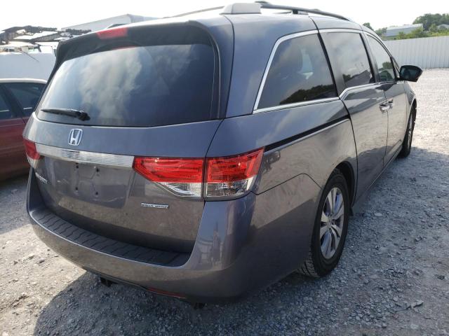 5FNRL5H38GB015867 - 2016 HONDA ODYSSEY SE GRAY photo 4