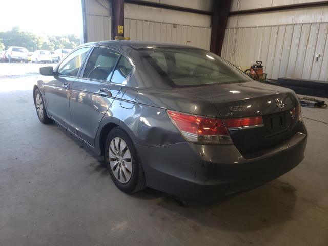 1HGCP2F37CA195794 - 2012 HONDA ACCORD LX GRAY photo 3