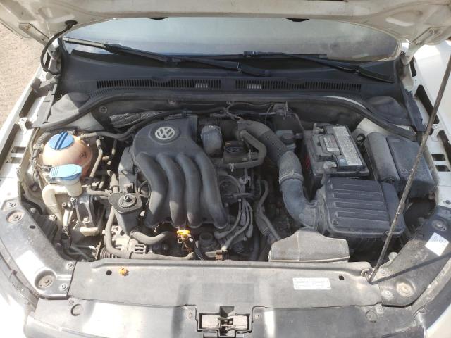 3VW2K7AJ1CM416415 - 2012 VOLKSWAGEN JETTA BASE WHITE photo 7