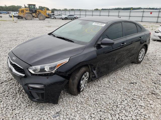 3KPF24ADXLE144714 - 2020 KIA FORTE FE BLACK photo 2