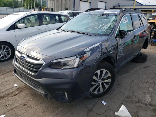 4S4BTACCXL3197446 - 2020 SUBARU OUTBACK PR GRAY photo 2