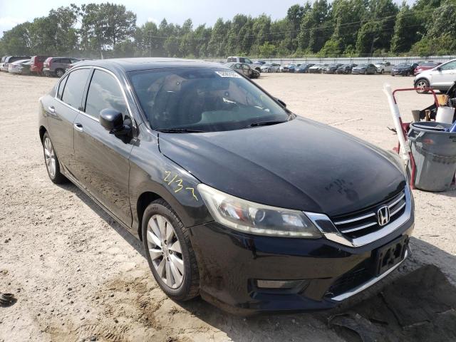 1HGCR3F8XFA035375 - 2015 HONDA ACCORD EXL BLACK photo 1