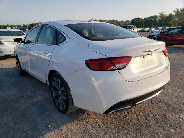 1C3CCCCG4GN173052 - 2016 CHRYSLER 200 C WHITE photo 3