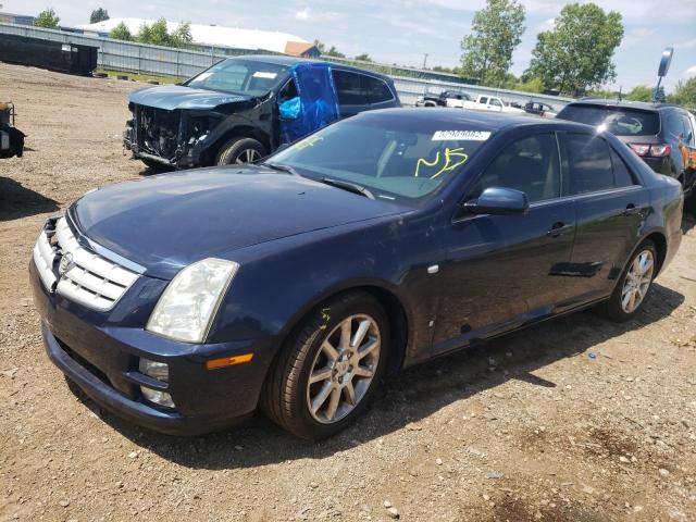 1G6DC67A770185042 - 2007 CADILLAC STS BLUE photo 2