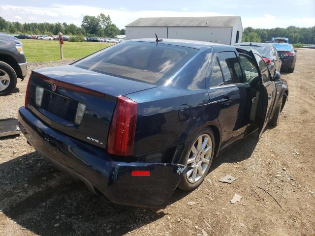 1G6DC67A770185042 - 2007 CADILLAC STS BLUE photo 4