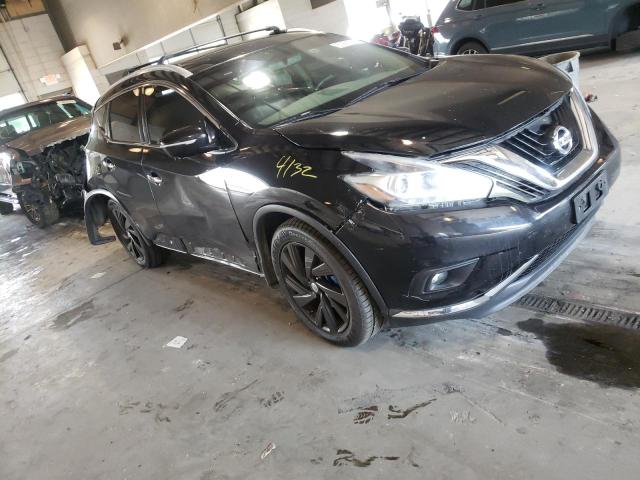 5N1AZ2MH9FN281082 - 2015 NISSAN MURANO BLACK photo 1