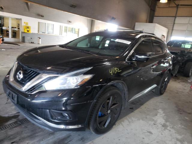 5N1AZ2MH9FN281082 - 2015 NISSAN MURANO BLACK photo 2