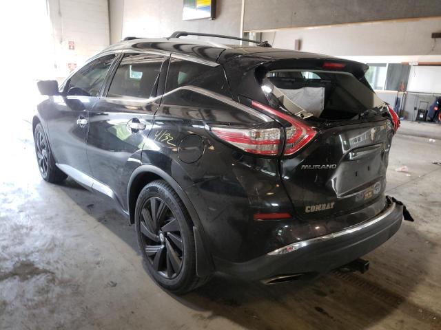 5N1AZ2MH9FN281082 - 2015 NISSAN MURANO BLACK photo 3