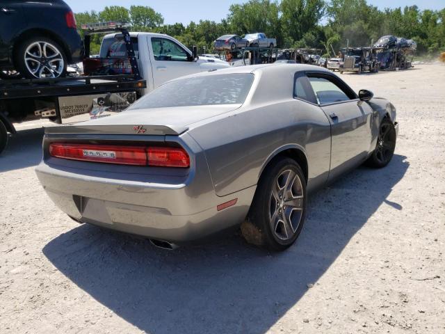 2C3CDYBT9CH162172 - 2012 DODGE CHALLENGER SILVER photo 4