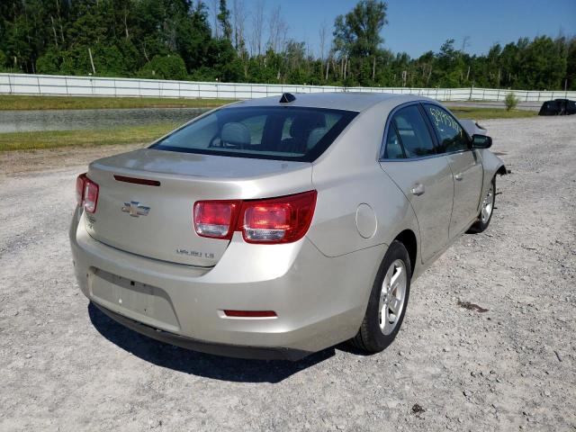 1G11B5SL2EF215394 - 2014 CHEVROLET MALIBU LS GOLD photo 4