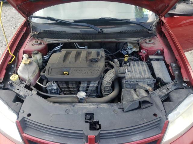 1B3CC4FB2AN232190 - 2010 DODGE AVENGER RED photo 7