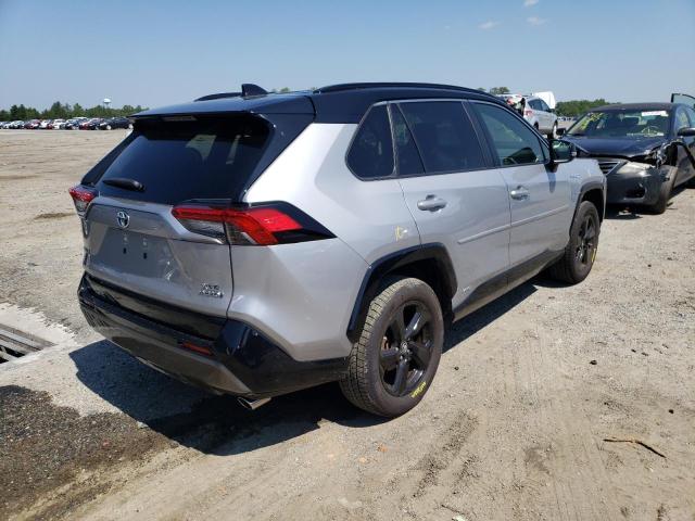 JTMEWRFV5KD505992 - 2019 TOYOTA RAV4 XSE SILVER photo 4