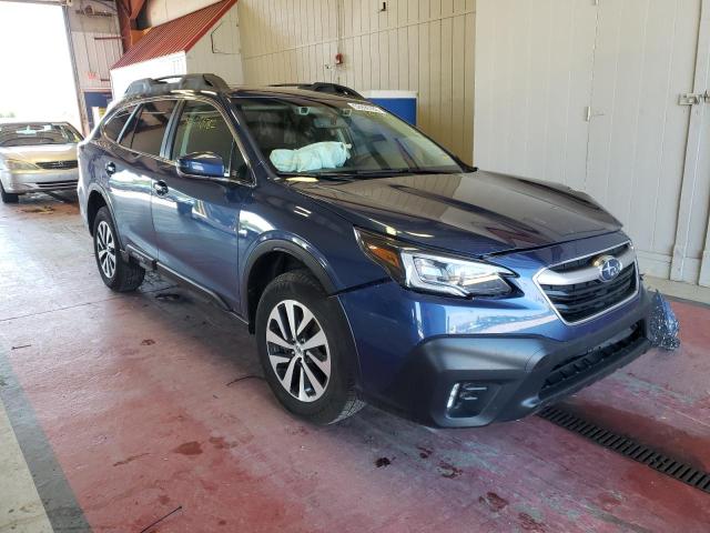 4S4BTAFC6M3157393 - 2021 SUBARU OUTBACK PR BLUE photo 1