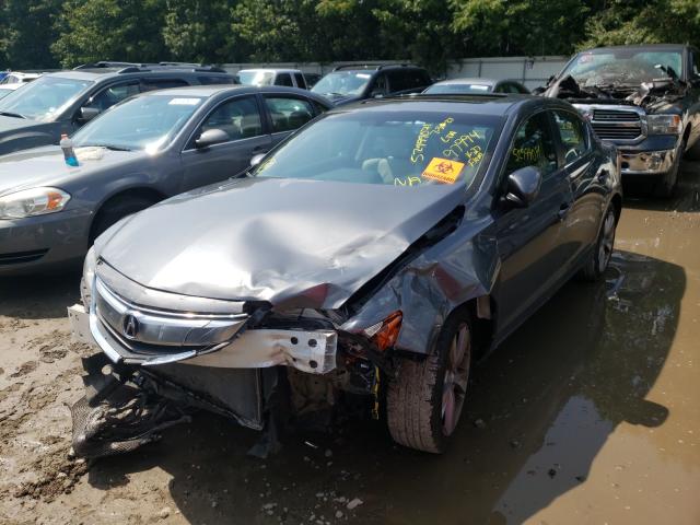 19VDE1F75DE000868 - 2013 ACURA ILX 20 TEC GRAY photo 2