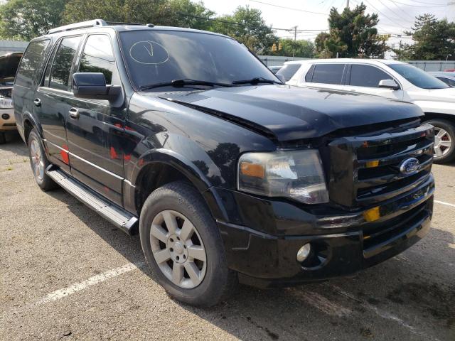 1FMFU20509LA07219 - 2009 FORD EXPEDITION BLACK photo 1