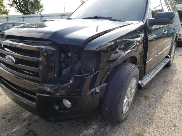 1FMFU20509LA07219 - 2009 FORD EXPEDITION BLACK photo 9