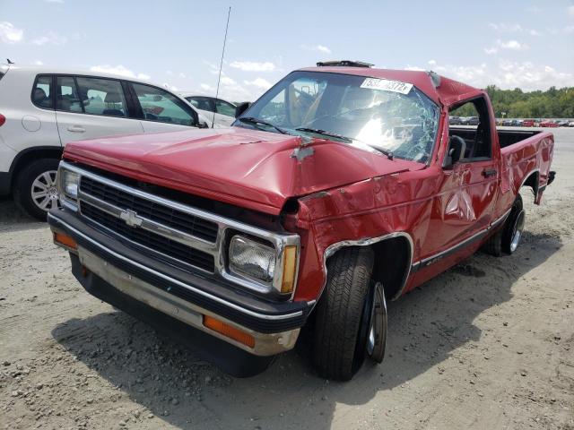 1GCCS14Z2M2107860 - 1991 CHEVROLET S TRUCK S1 RED photo 2