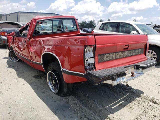 1GCCS14Z2M2107860 - 1991 CHEVROLET S TRUCK S1 RED photo 3