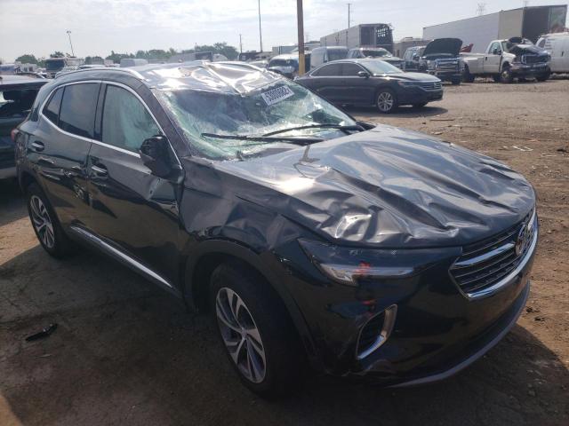 LRBFZNR40ND****** - 2022 BUICK ENVISION E შავი ფოტო 1
