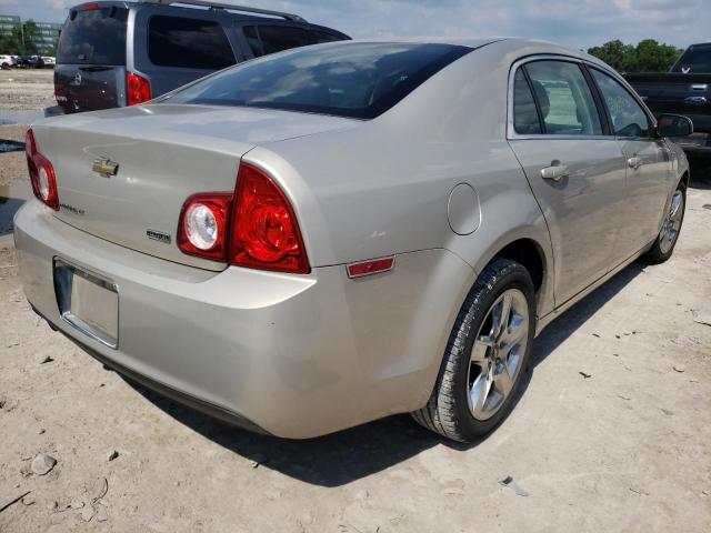 1G1ZC5E06AF183450 - 2010 CHEVROLET MALIBU 1LT ოქროსფერი ფოტო 4