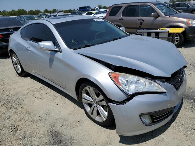 KMHHU6KHXBU046195 - 2011 HYUNDAI GENESIS CO SILVER photo 1