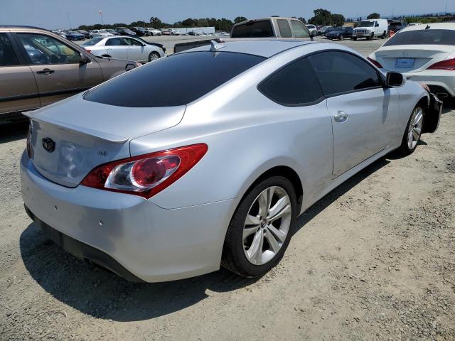 KMHHU6KHXBU046195 - 2011 HYUNDAI GENESIS CO SILVER photo 4