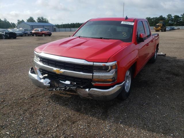 1GCRCREC7JZ143403 - 2018 CHEVROLET SILVERADO RED photo 2