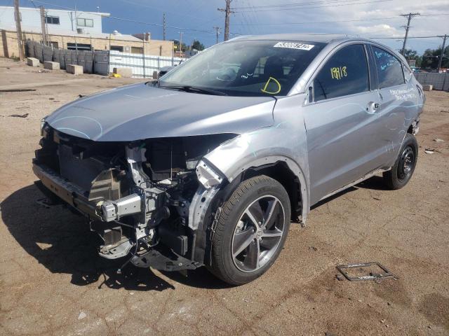 3CZRU6H90LM717916 - 2020 HONDA HR-V TOURI SILVER photo 2