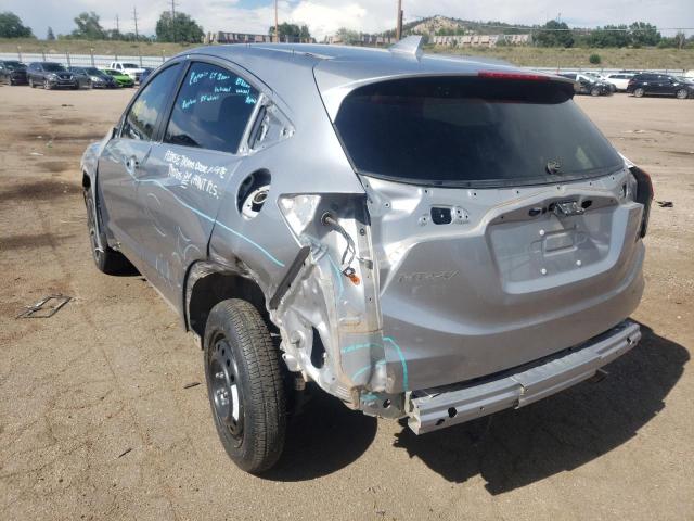 3CZRU6H90LM717916 - 2020 HONDA HR-V TOURI SILVER photo 3