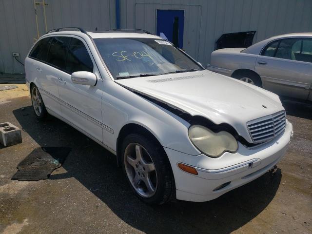 WDBRH64J84F447702 - 2004 MERCEDES-BENZ C 320 WHITE photo 1