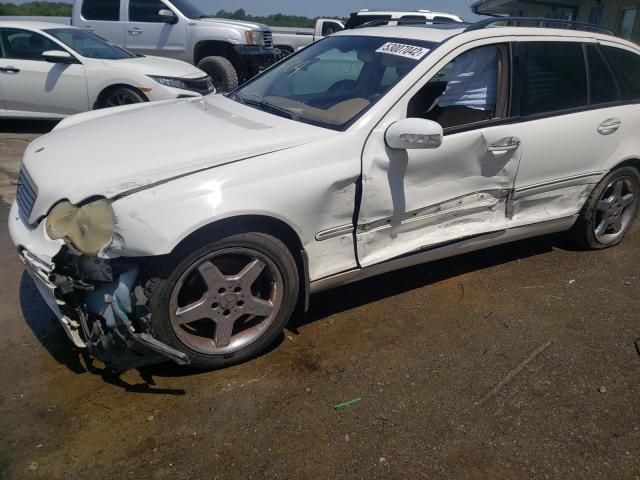 WDBRH64J84F447702 - 2004 MERCEDES-BENZ C 320 WHITE photo 9