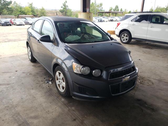 1G1JA5SH0D4207951 - 2013 CHEVROLET SONIC LS CHARCOAL photo 1
