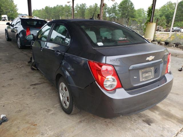 1G1JA5SH0D4207951 - 2013 CHEVROLET SONIC LS CHARCOAL photo 3