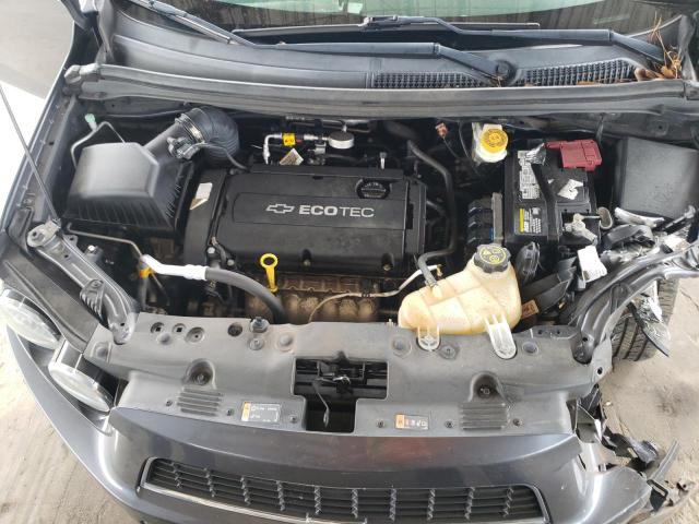 1G1JA5SH0D4207951 - 2013 CHEVROLET SONIC LS CHARCOAL photo 7