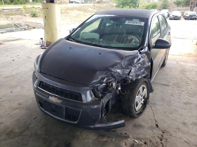 1G1JA5SH0D4207951 - 2013 CHEVROLET SONIC LS CHARCOAL photo 9