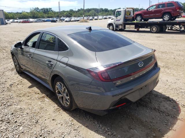 5NPEL4JA2MH066926 - 2021 HYUNDAI SONATA SEL GRAY photo 3