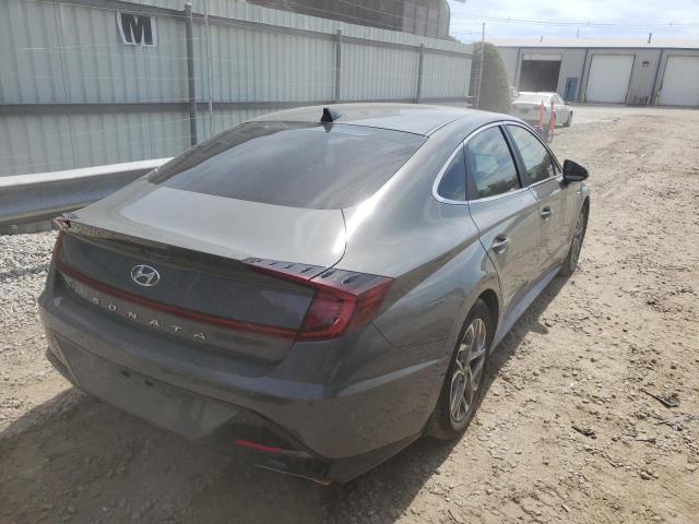 5NPEL4JA2MH066926 - 2021 HYUNDAI SONATA SEL GRAY photo 4