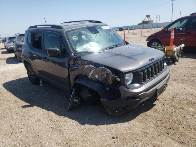 ZACNJDAB4MPM52685 - 2021 JEEP RENEGADE GRAY photo 1