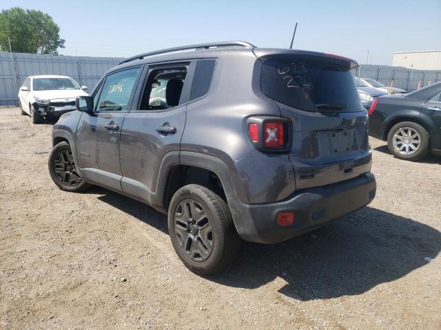 ZACNJDAB4MPM52685 - 2021 JEEP RENEGADE GRAY photo 3