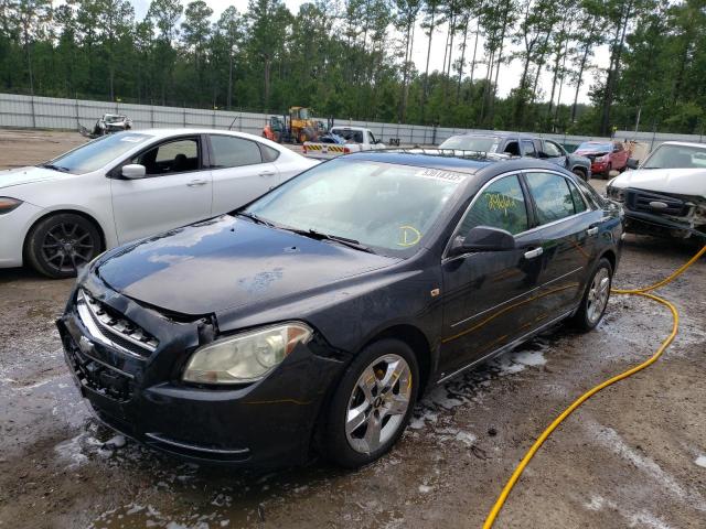 1G1ZH57B78F214215 - 2008 CHEVROLET MALIBU 1LT შავი ფოტო 2