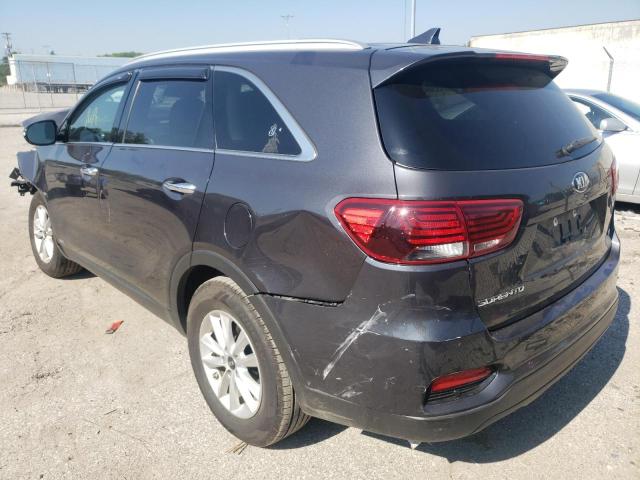 5XYPGDA33KG434419 - 2019 KIA SORENTO L BLACK photo 3