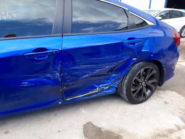 2HGFC2F89LH563723 - 2020 HONDA CIVIC SPOR BLUE photo 9