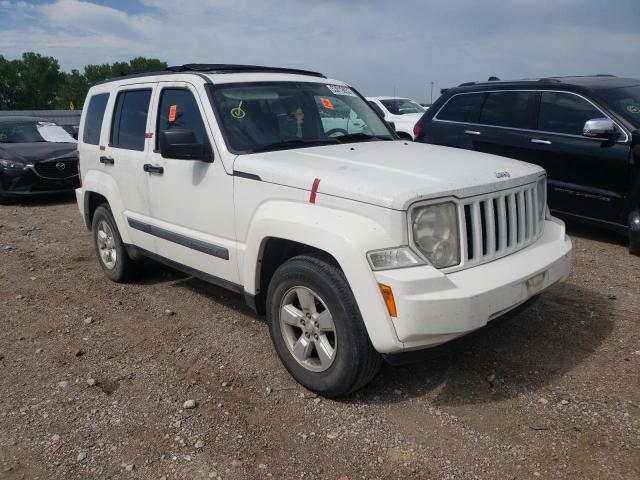 1J8GN28K49W527558 - 2009 JEEP LIBERTY SP WHITE photo 1